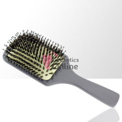 Perie  dreapta cu maner din lemn si par natural Neagra Cod 65029